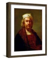 Self Portrait, circa 1660-63-Rembrandt van Rijn-Framed Giclee Print