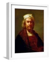 Self Portrait, circa 1660-63-Rembrandt van Rijn-Framed Giclee Print