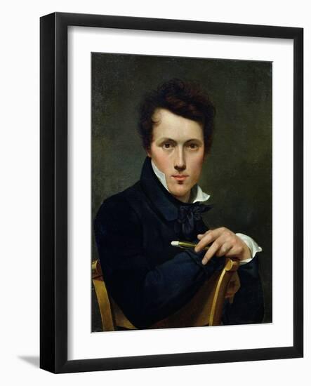 Self Portrait, circa 1818-Claude-Marie Dubufe-Framed Giclee Print