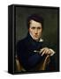 Self Portrait, circa 1818-Claude-Marie Dubufe-Framed Stretched Canvas