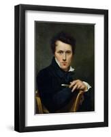 Self Portrait, circa 1818-Claude-Marie Dubufe-Framed Giclee Print