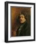 Self Portrait, circa 1837-Eugene Delacroix-Framed Giclee Print