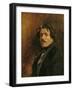 Self Portrait, circa 1837-Eugene Delacroix-Framed Giclee Print