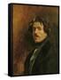 Self Portrait, circa 1837-Eugene Delacroix-Framed Stretched Canvas