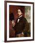 Self Portrait, circa 1862-Edgar Degas-Framed Giclee Print