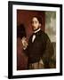 Self Portrait, circa 1862-Edgar Degas-Framed Giclee Print