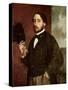 Self Portrait, circa 1862-Edgar Degas-Stretched Canvas