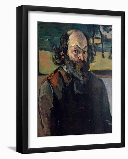 Self Portrait, circa 1873-76-Paul Cézanne-Framed Giclee Print