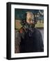 Self Portrait, circa 1873-76-Paul Cézanne-Framed Giclee Print