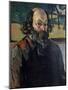 Self Portrait, circa 1873-76-Paul Cézanne-Mounted Giclee Print