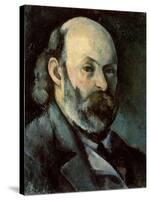 Self Portrait, circa 1879-85-Paul Cézanne-Stretched Canvas