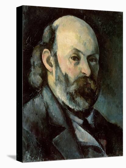 Self Portrait, circa 1879-85-Paul Cézanne-Stretched Canvas