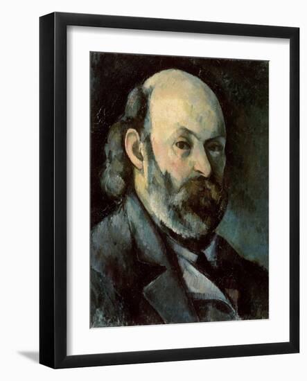 Self Portrait, circa 1879-85-Paul Cézanne-Framed Giclee Print