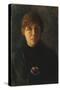 Self portrait, circa 1890-Christian Krohg-Stretched Canvas