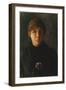 Self portrait, circa 1890-Christian Krohg-Framed Giclee Print