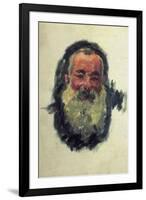 Self Portrait Claude Monet-null-Framed Art Print