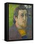 Self Portrait Dedicated to Carriere, 1888-1889-Paul Gauguin-Framed Stretched Canvas