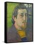 Self-Portrait Dedicated to Carriere, 1888-89-Paul Gauguin-Framed Stretched Canvas