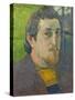 Self-Portrait Dedicated to Carriere, 1888-89-Paul Gauguin-Stretched Canvas