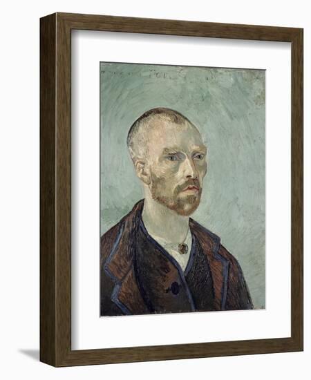 Self-Portrait Dedicated to Paul Gauguin, c.1888-Vincent van Gogh-Framed Premium Giclee Print