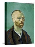 Self-Portrait Dedicated to Paul Gauguin-Vincent van Gogh-Stretched Canvas