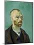 Self-Portrait Dedicated to Paul Gauguin-Vincent van Gogh-Mounted Art Print