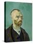 Self-Portrait Dedicated to Paul Gauguin-Vincent van Gogh-Stretched Canvas