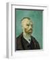 Self-Portrait Dedicated to Paul Gauguin-Vincent van Gogh-Framed Art Print