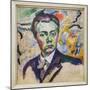 Self-Portrait - Delaunay Robert (1885-1941) - Winter 1905-1906 - Height: 0.54 M - Length: 0.46 M --Robert Delaunay-Mounted Giclee Print