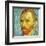 Self Portrait (detail)-Vincent van Gogh-Framed Art Print