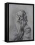 Self-Portrait Drawing-Vincenzo Gemito-Framed Stretched Canvas