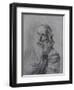 Self-Portrait Drawing-Vincenzo Gemito-Framed Art Print