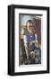 Self-Portrait Dressed as a Clown-Max Beckmann-Framed Premium Giclee Print