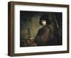 Self-Portrait Dressed as Warrior-Salvator Rosa-Framed Giclee Print