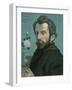 Self-Portrait, Emile Bernard.-Emile Bernard-Framed Art Print