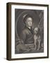 Self Portrait, Engraved by J. Mollison-William Hogarth-Framed Giclee Print