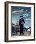 Self Portrait, from L'Ile Saint-Louis, 1890-Henri Rousseau-Framed Giclee Print