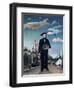 Self Portrait, from L'Ile Saint-Louis, 1890-Henri Rousseau-Framed Giclee Print