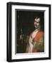 Self Portrait, from 'St John the Baptist Preaching'-Mattia Preti-Framed Giclee Print