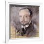 Self-Portrait, Front View-Giovanni Boldini-Framed Giclee Print