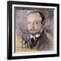 Self-Portrait, Front View-Giovanni Boldini-Framed Giclee Print