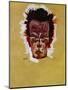 Self-Portrait (Head), 1910-Egon Schiele-Mounted Giclee Print