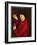 Self Portrait Holding a Mahlstick and Brush-Francis Hayman-Framed Giclee Print