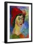 Self Portrait I., About 1908-Marianne von Werefkin-Framed Giclee Print