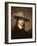 Self-Portrait in a Broad-Brimmed Hat, 1848-Anthony Frederick Augustus Sandys-Framed Giclee Print