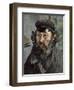 Self-Portrait in a Casquette-Paul Cézanne-Framed Art Print