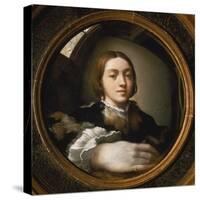 Self-Portrait in a Convex Mirror, 1523/24-Parmigianino-Stretched Canvas