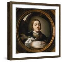 Self-Portrait in a Convex Mirror, 1523/24-Parmigianino-Framed Giclee Print