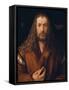 Self Portrait in a Fur-Trimmed Coat, 1500-Albrecht Dürer-Framed Stretched Canvas