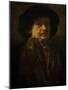 Self Portrait in a Furcoat with Goldchain and Earring, 1655-Rembrandt van Rijn-Mounted Giclee Print